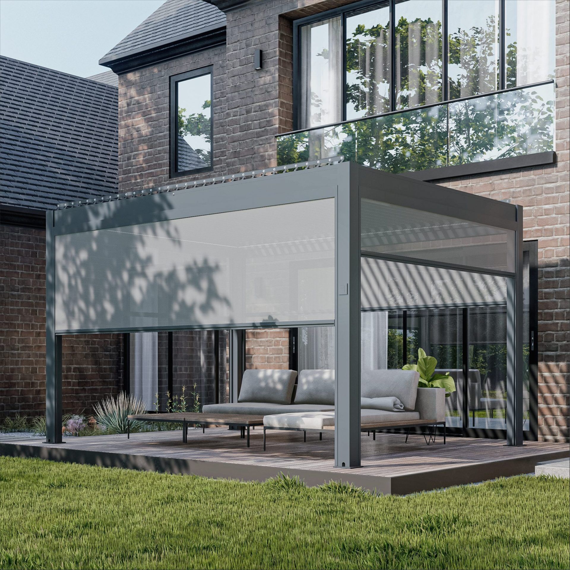 1st-Set_0000s_0002_01_03-Half Closed-Tilt.jpg Beverly Pergola Extra 3m Blind - Image 1