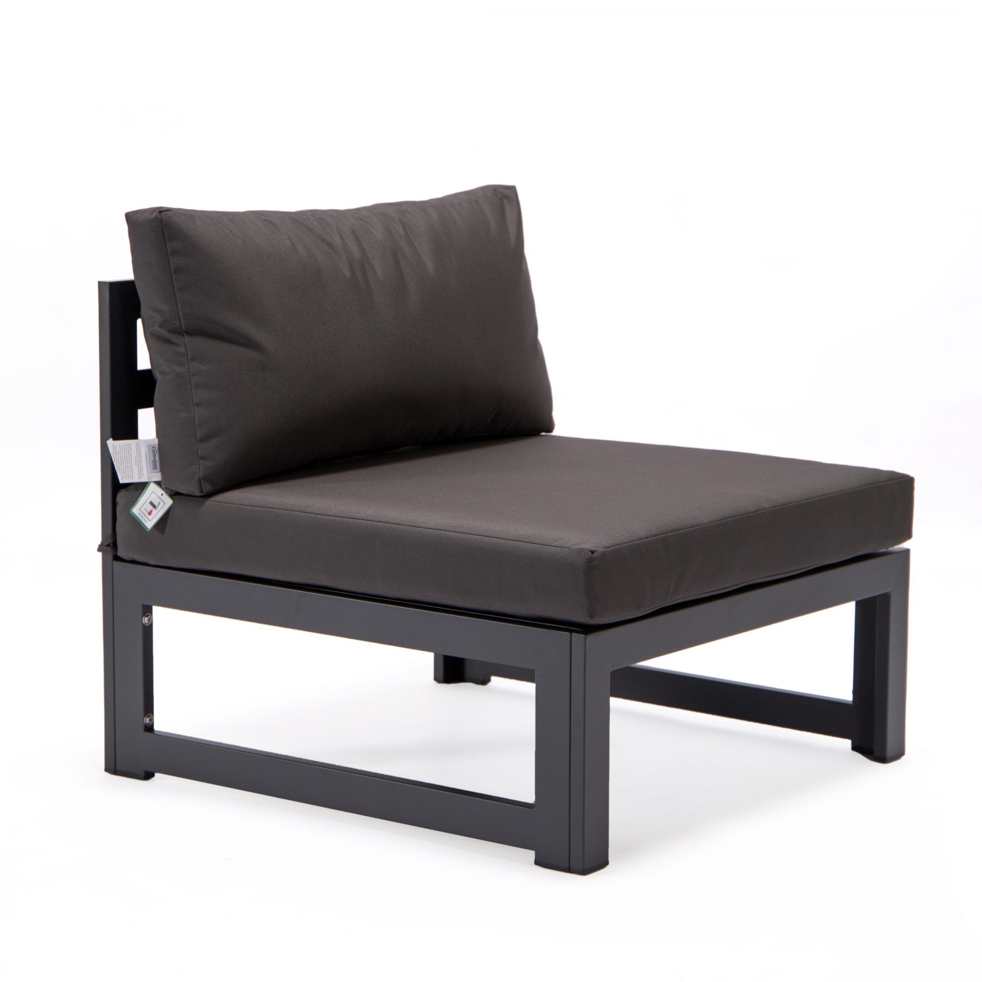 Cheltenham Aluminium Armless Chair - Image 1