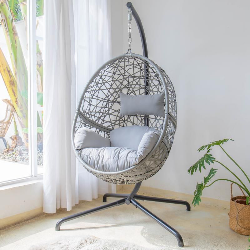Rattan Hut Swing Egg Chair - Image 1